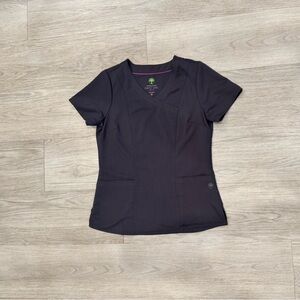 Purple label scrub top